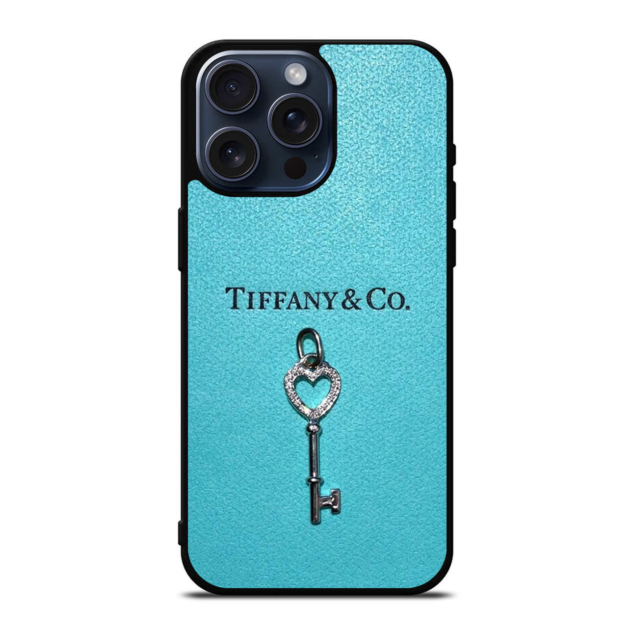 TIFFANY AND CO KEY LEATHER iPhone 15 Pro Max Case Cover